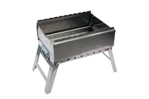 Мангал " Сибирь - 10 Нержавейка " складной