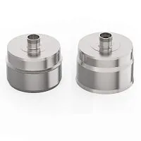 Заглушка 180 с конденсатоотводчиком, нержавейка внутренняя