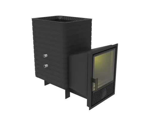 Печь банная " Фаворит " 15 Д - 1 со стеклом 320х320, ( под бак 35 л или теплообменник ) фото 5