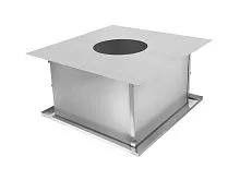 GS Потолочно-проходной узел  200  нерж/оц., КВАДРАТНЫЙ, разборный