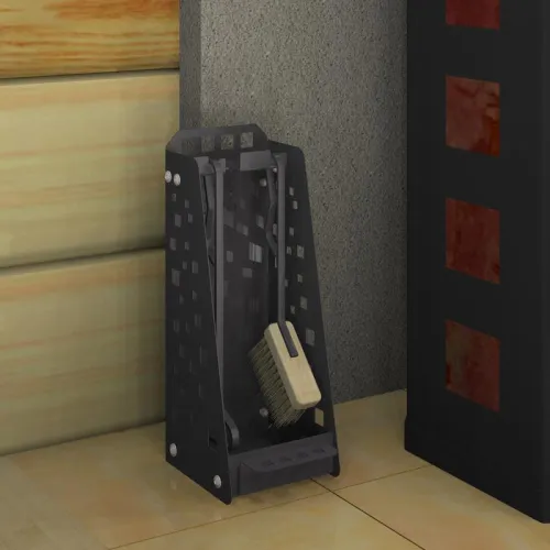 Набор для камина НКА - 20 мд ( " малыш " 2 предмета + совок ) фото 2