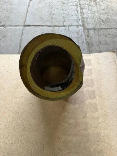 Сэндвич - труба 115  0,5 метр нерж/оц 1,0 мм УЦЕНКА -50% фото 3