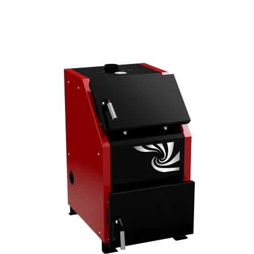 Котел отопительный Тайфун 12 кВт (переходник на трубу+регулятор тяги в комплекте)