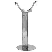 Кронштейн стеновой 200 телескопический 40-75 см нержавейка 1,0 мм