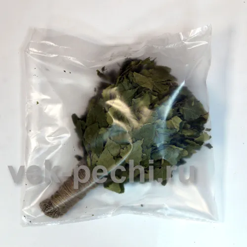 Веник-ладошечник ( детский ) 25*15 ( береза ) , прозрачная упаковка Веникофф фото 2