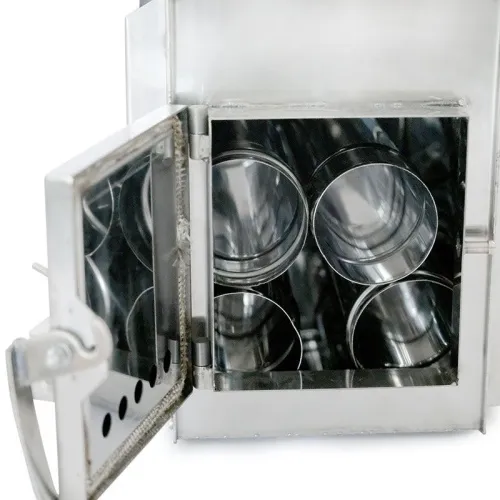 Мобильная печь " Турист " ( дымоход 80 мм ) Сибирь фото 4