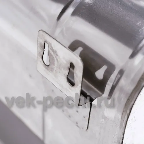 Бак для теплообменника 60 л.  0,8 мм  горизонтальный,  нержавейка фото 6