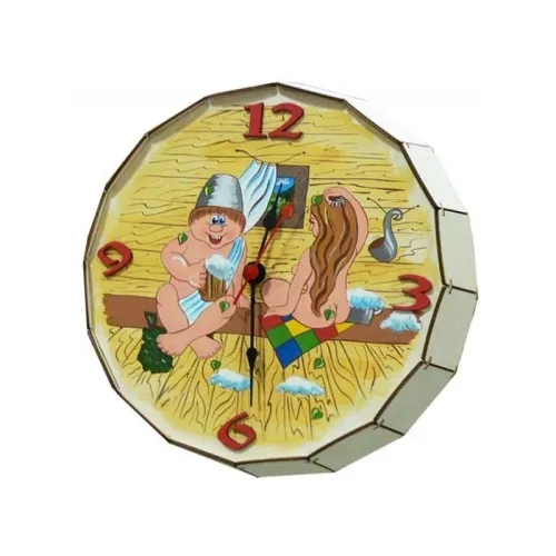 *Часы-бочка " Мужик и женщина " *Часы-бочка " Мужик и женщина "