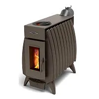 Печь отопительно-варочная со стеклом Огонь-батарея 9 Б с баком