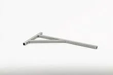 Опора стеновая сплошная треугольная 400х400,  нерж 1,0мм