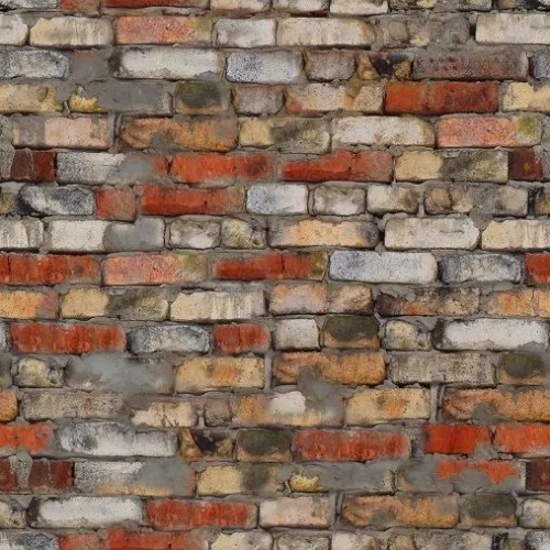 Фламма Design с сюжетом ТОСКАНА 061 ( Вертикаль ) Огнезащитная плита 1200*610*9 мм