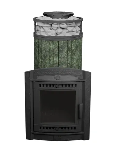 Печь банная "Атмосфера XL" Змеевик ламель+сетка ПроМеталл (2494 ламели+ 5568 печь) фото 6