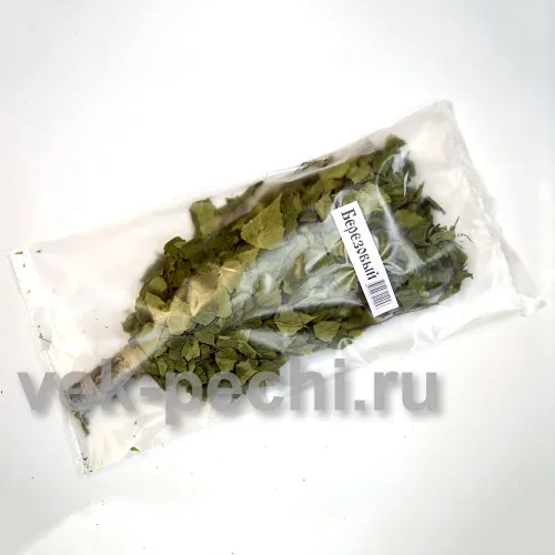 Веник береза  прозрачная упаковка "MR. VENIKOFF" фото 2