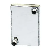 Теплообменник прикладной ( Викинг / Витязь ( нерж . сталь 430 , 1 мм ) короткие штуцеры