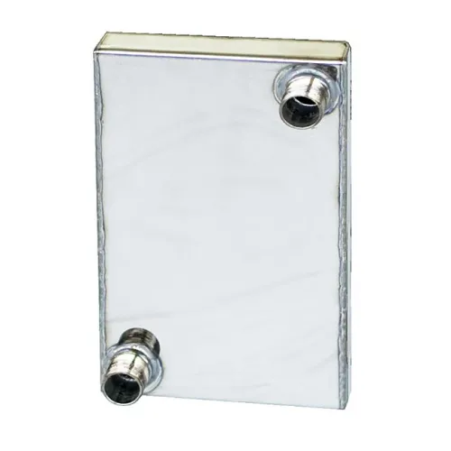 Теплообменник прикладной ( Викинг / Витязь ( нерж . сталь 430 , 1 мм ) короткие штуцеры