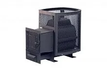 Печь банная ЧУГУННАЯ " Сибирь - 20 " ( сетка )