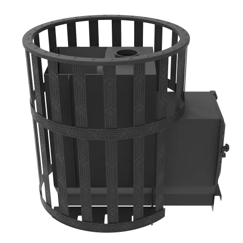 Печь банная " Викинг " 24 дверка ДТ-4 (сетка ) фото 2