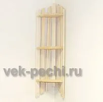 Полка угловая 3 - х уровневая  МП - 56