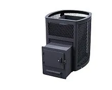 Печь банная Копеечка, СЕТКА сталь 6 мм, Сибирь