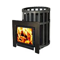 Печь банная " Флагман " 15 ( сетка ) 