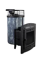 Печь банная "Атмосфера L" Талькохлорит ламель+сетка ПроМеталл