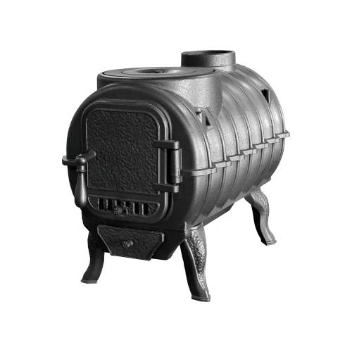 Печь чугунная отопительная с плитой "Тайга" PRO ПроМеталл фото 4