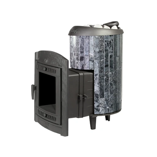 Печь банная "Атмосфера L" в ламелях "Пироксенит" ПроМеталл фото 6