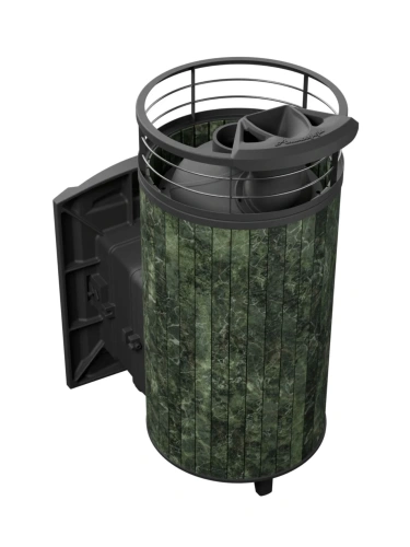 Печь банная "Атмосфера XL" Змеевик ламель+сетка ПроМеталл (2494 ламели+ 5568 печь) фото 5