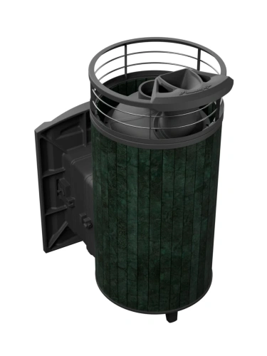 Печь банная "Атмосфера XL" Верде Гватемала ламель+сетка ПроМеталл фото 3