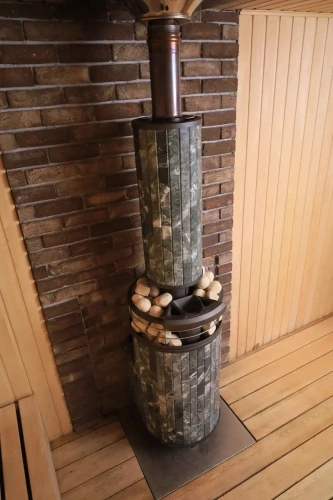 Печь банная "Атмосфера L" Змеевик ламель+сетка с газовой горелкой ПроМетал фото 2