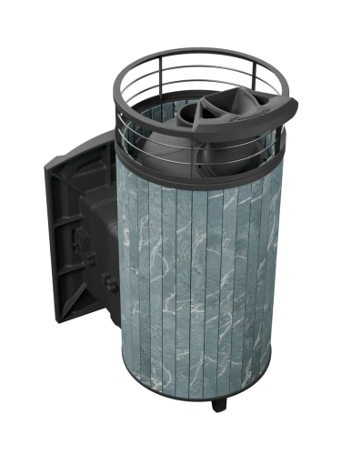 Печь банная "Атмосфера XL" Талькохлорит ламель+сетка ПроМеталл фото 5