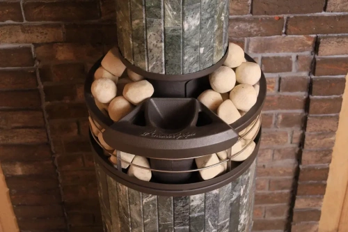 Печь банная "Атмосфера L" Верде Гватемала ламель+сетка ПроМеталл фото 3